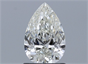 Natural Diamond 1.02 Carats, Pear with  Cut, J Color, VVS1 Clarity and Certified by GIA