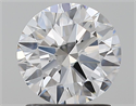 Natural Diamond 1.40 Carats, Round with Excellent Cut, D Color, IF Clarity and Certified by GIA