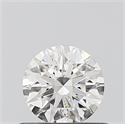 Natural Diamond 0.50 Carats, Round with Excellent Cut, H Color, SI2 Clarity and Certified by IGI