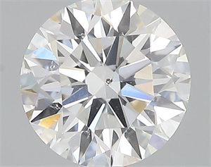 Picture of Natural Diamond 0.45 Carats, Round with Excellent Cut, F Color, SI1 Clarity and Certified by GIA