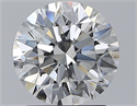 Natural Diamond 1.80 Carats, Round with Excellent Cut, E Color, VS1 Clarity and Certified by GIA