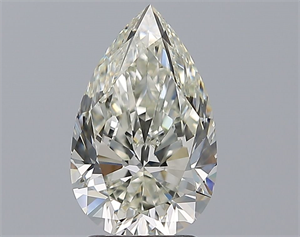 Picture of Natural Diamond 2.51 Carats, Pear with  Cut, J Color, VS1 Clarity and Certified by GIA