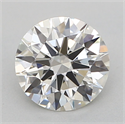 Natural Diamond 0.41 Carats, Round with Excellent Cut, H Color, VS1 Clarity and Certified by GIA