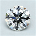 Natural Diamond 3.01 Carats, Round with Excellent Cut, E Color, SI2 Clarity and Certified by GIA