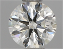 Natural Diamond 0.50 Carats, Round with Excellent Cut, H Color, VS1 Clarity and Certified by IGI