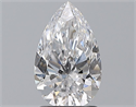 Natural Diamond 1.51 Carats, Pear with  Cut, D Color, SI1 Clarity and Certified by GIA