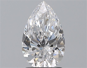 Picture of Natural Diamond 1.51 Carats, Pear with  Cut, D Color, SI1 Clarity and Certified by GIA