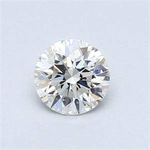 Picture of Natural Diamond 0.47 Carats, Round with Very Good Cut, J Color, VS1 Clarity and Certified by GIA