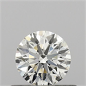 Natural Diamond 0.43 Carats, Round with Excellent Cut, J Color, VVS1 Clarity and Certified by GIA