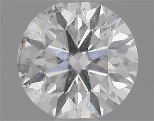 Picture of Natural Diamond 0.41 Carats, Round with Excellent Cut, F Color, SI2 Clarity and Certified by IGI