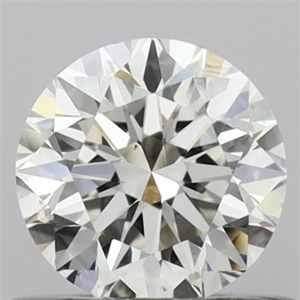 Picture of Natural Diamond 0.50 Carats, Round with Excellent Cut, I Color, VS1 Clarity and Certified by IGI