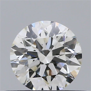 Picture of Natural Diamond 0.41 Carats, Round with Excellent Cut, I Color, SI1 Clarity and Certified by GIA