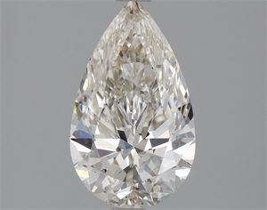 Picture of Natural Diamond 1.70 Carats, Pear with  Cut, I Color, SI1 Clarity and Certified by GIA