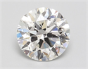 Natural Diamond 2.00 Carats, Round with Excellent Cut, H Color, SI2 Clarity and Certified by GIA