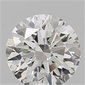 Natural Diamond 0.50 Carats, Round with Excellent Cut, J Color, SI2 Clarity and Certified by GIA