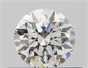 Natural Diamond 0.40 Carats, Round with Very Good Cut, F Color, VS2 Clarity and Certified by GIA