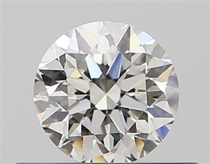 Picture of Natural Diamond 0.40 Carats, Round with Very Good Cut, F Color, VS2 Clarity and Certified by GIA