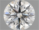 Natural Diamond 0.41 Carats, Round with Excellent Cut, I Color, VS2 Clarity and Certified by GIA