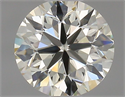 Natural Diamond 0.40 Carats, Round with Very Good Cut, K Color, IF Clarity and Certified by GIA