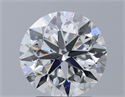 Natural Diamond 3.01 Carats, Round with Very Good Cut, G Color, VS2 Clarity and Certified by GIA