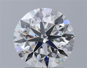 Picture of Natural Diamond 3.01 Carats, Round with Very Good Cut, G Color, VS2 Clarity and Certified by GIA