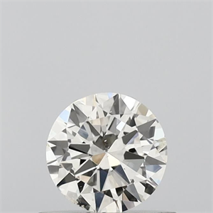 Picture of Natural Diamond 0.50 Carats, Round with Very Good Cut, K Color, I1 Clarity and Certified by GIA