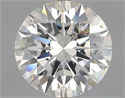 Natural Diamond 3.03 Carats, Round with Excellent Cut, H Color, SI2 Clarity and Certified by GIA