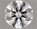 Natural Diamond 2.02 Carats, Round with Excellent Cut, H Color, IF Clarity and Certified by GIA