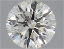 Natural Diamond 0.51 Carats, Round with Excellent Cut, K Color, VS2 Clarity and Certified by GIA