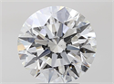 Natural Diamond 3.06 Carats, Round with Excellent Cut, J Color, VS2 Clarity and Certified by GIA