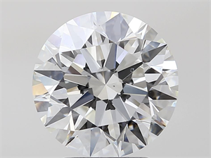 Picture of Natural Diamond 3.06 Carats, Round with Excellent Cut, J Color, VS2 Clarity and Certified by GIA