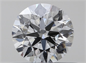 Natural Diamond 0.40 Carats, Round with Excellent Cut, E Color, VS2 Clarity and Certified by GIA