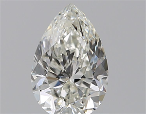 Picture of Natural Diamond 0.72 Carats, Pear with  Cut, I Color, VVS1 Clarity and Certified by GIA