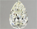 Natural Diamond 1.01 Carats, Pear with  Cut, J Color, VVS1 Clarity and Certified by IGI