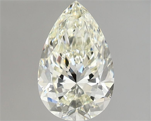 Picture of Natural Diamond 1.01 Carats, Pear with  Cut, J Color, VVS1 Clarity and Certified by IGI