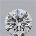 Natural Diamond 0.40 Carats, Round with Excellent Cut, G Color, SI1 Clarity and Certified by GIA