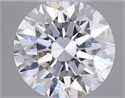 Natural Diamond 0.42 Carats, Round with Excellent Cut, F Color, VS2 Clarity and Certified by GIA