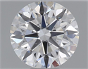 Natural Diamond 0.41 Carats, Round with Excellent Cut, D Color, SI1 Clarity and Certified by GIA