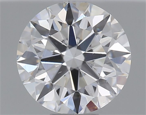 Picture of Natural Diamond 0.41 Carats, Round with Excellent Cut, D Color, SI1 Clarity and Certified by GIA