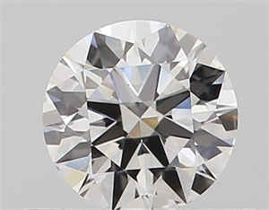 Picture of Natural Diamond 0.41 Carats, Round with Excellent Cut, F Color, VS2 Clarity and Certified by GIA