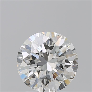 Picture of Natural Diamond 2.01 Carats, Round with Excellent Cut, F Color, VVS2 Clarity and Certified by GIA