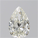 Natural Diamond 1.50 Carats, Pear with  Cut, J Color, VS2 Clarity and Certified by GIA