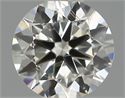 Natural Diamond 0.40 Carats, Round with Very Good Cut, H Color, SI2 Clarity and Certified by IGI