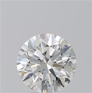 Picture of Natural Diamond 3.01 Carats, Round with Excellent Cut, G Color, VS2 Clarity and Certified by GIA