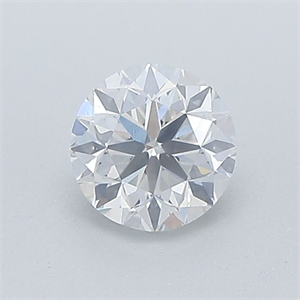 Picture of Natural Diamond 0.51 Carats, Round with Very Good Cut, E Color, I1 Clarity and Certified by GIA