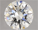 Natural Diamond 3.03 Carats, Round with Excellent Cut, I Color, VVS2 Clarity and Certified by GIA