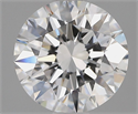 Natural Diamond 1.80 Carats, Round with Excellent Cut, F Color, VVS2 Clarity and Certified by GIA