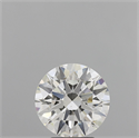 Natural Diamond 3.03 Carats, Round with Excellent Cut, I Color, SI1 Clarity and Certified by GIA