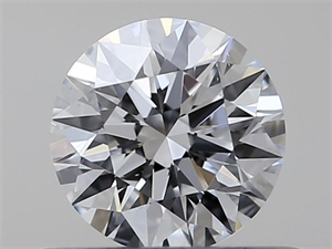 Picture of Natural Diamond 0.40 Carats, Round with Excellent Cut, D Color, VS2 Clarity and Certified by GIA