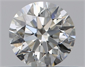 Natural Diamond 0.45 Carats, Round with Excellent Cut, I Color, VS2 Clarity and Certified by GIA